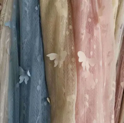 Новое цветное нарядное платье с цветочным принтом, розовое, белое, 3D цветочная сетка, лазерная резка, вышивка, тюль, кружевная ткань с музыкой